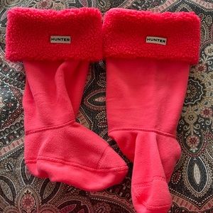 Hunter Tall Boot Socks - Bright Pink